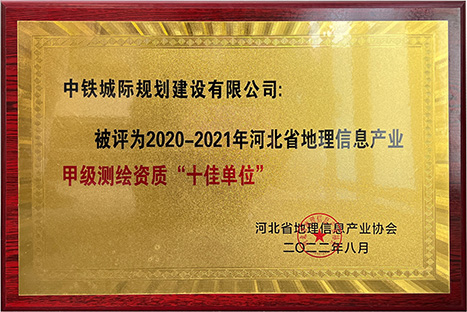 2022-太阳成集团tyc33455cc甲级测绘资质“10佳单位”72.jpg